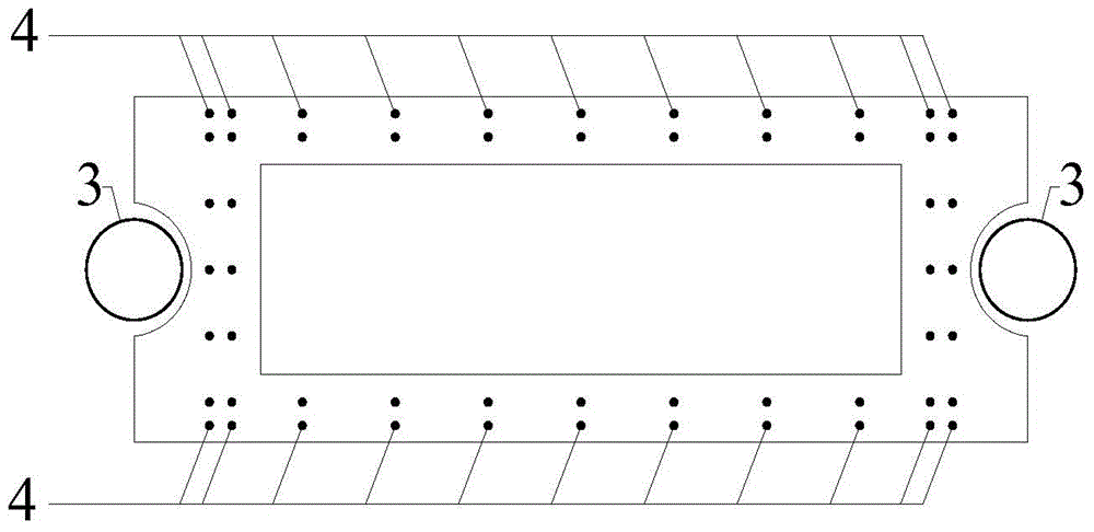 Semi-prefabricated underground continuous wall and construction method thereof