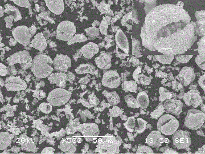 Preparation method for carbon-film-coated zinc oxide hollow sphere