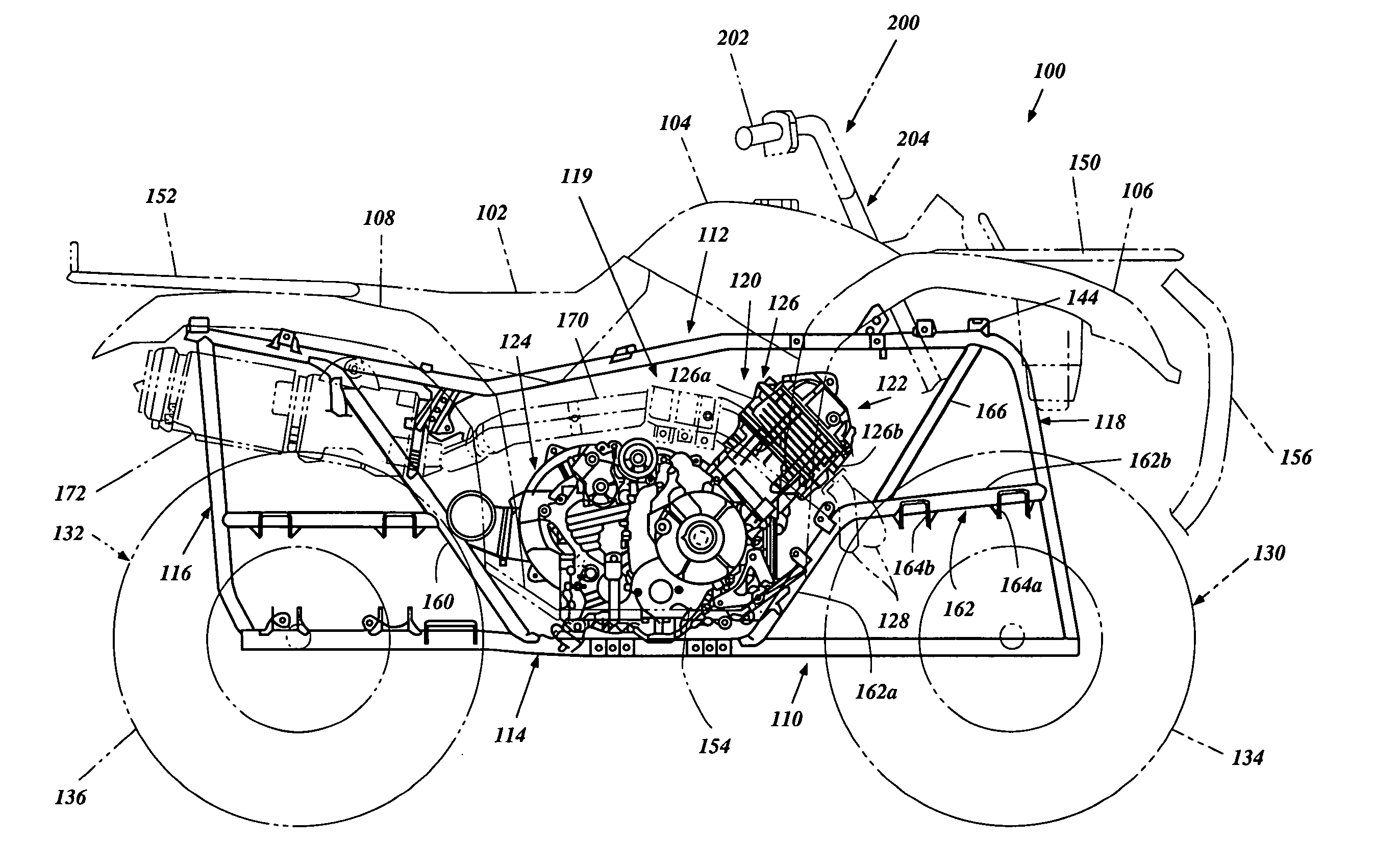 Small vehicle with power steering assembly