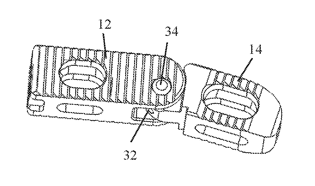 Non-expandable multiple-segment lockable cage