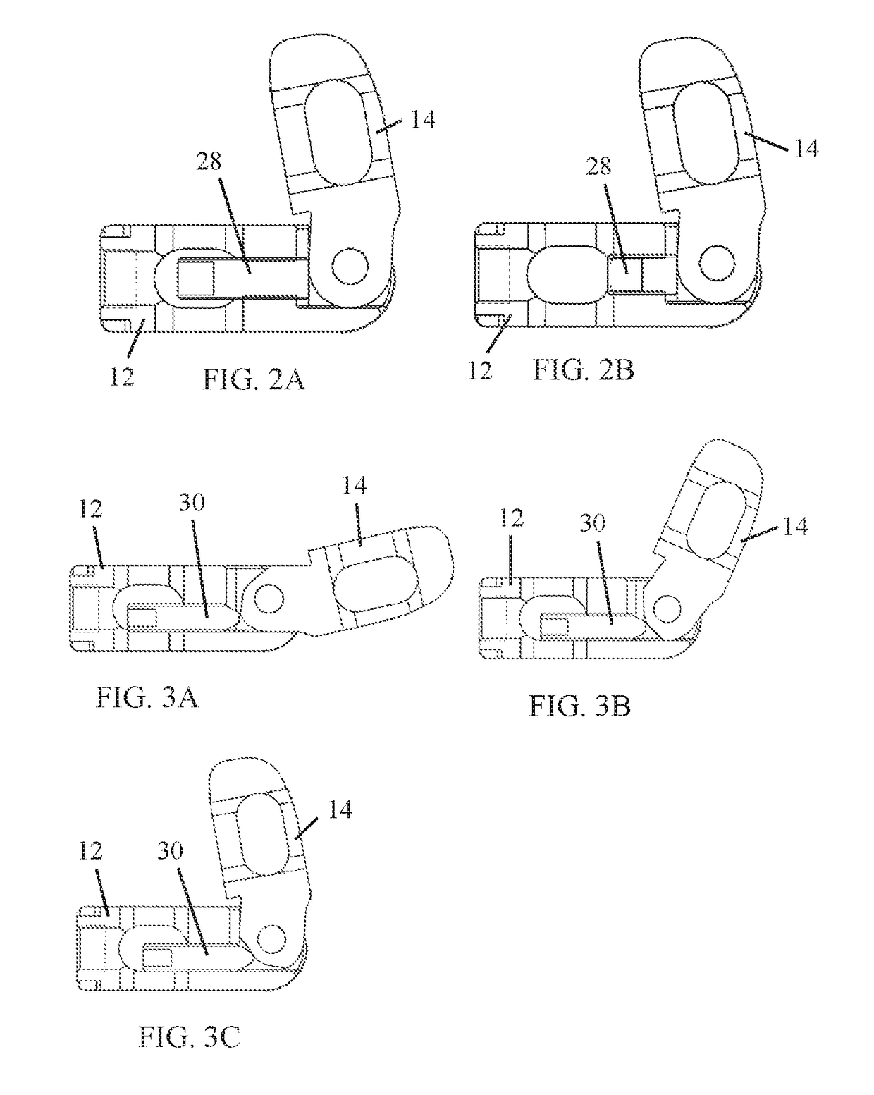 Non-expandable multiple-segment lockable cage