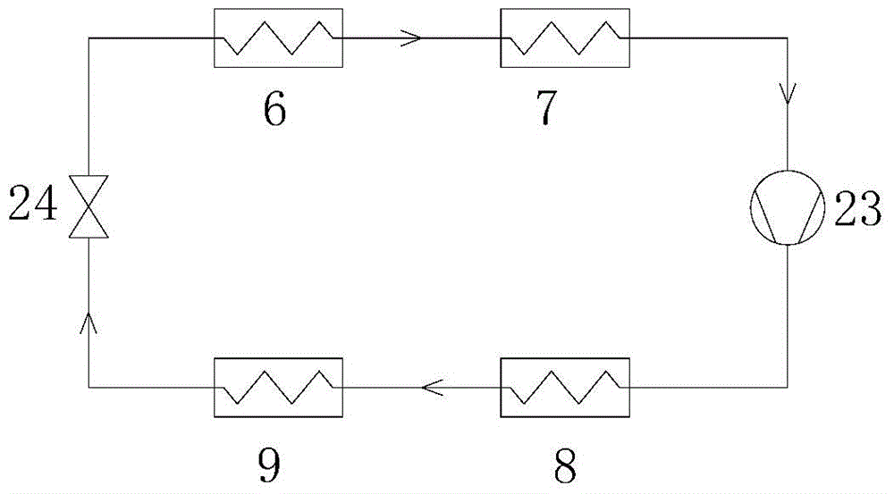 Method and device for reducing regeneration energy consumption of decarburization absorption liquid