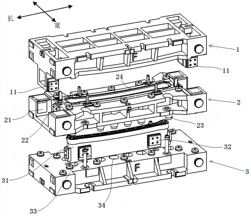 Cold stamping drawing die