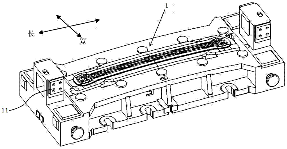 Cold stamping drawing die