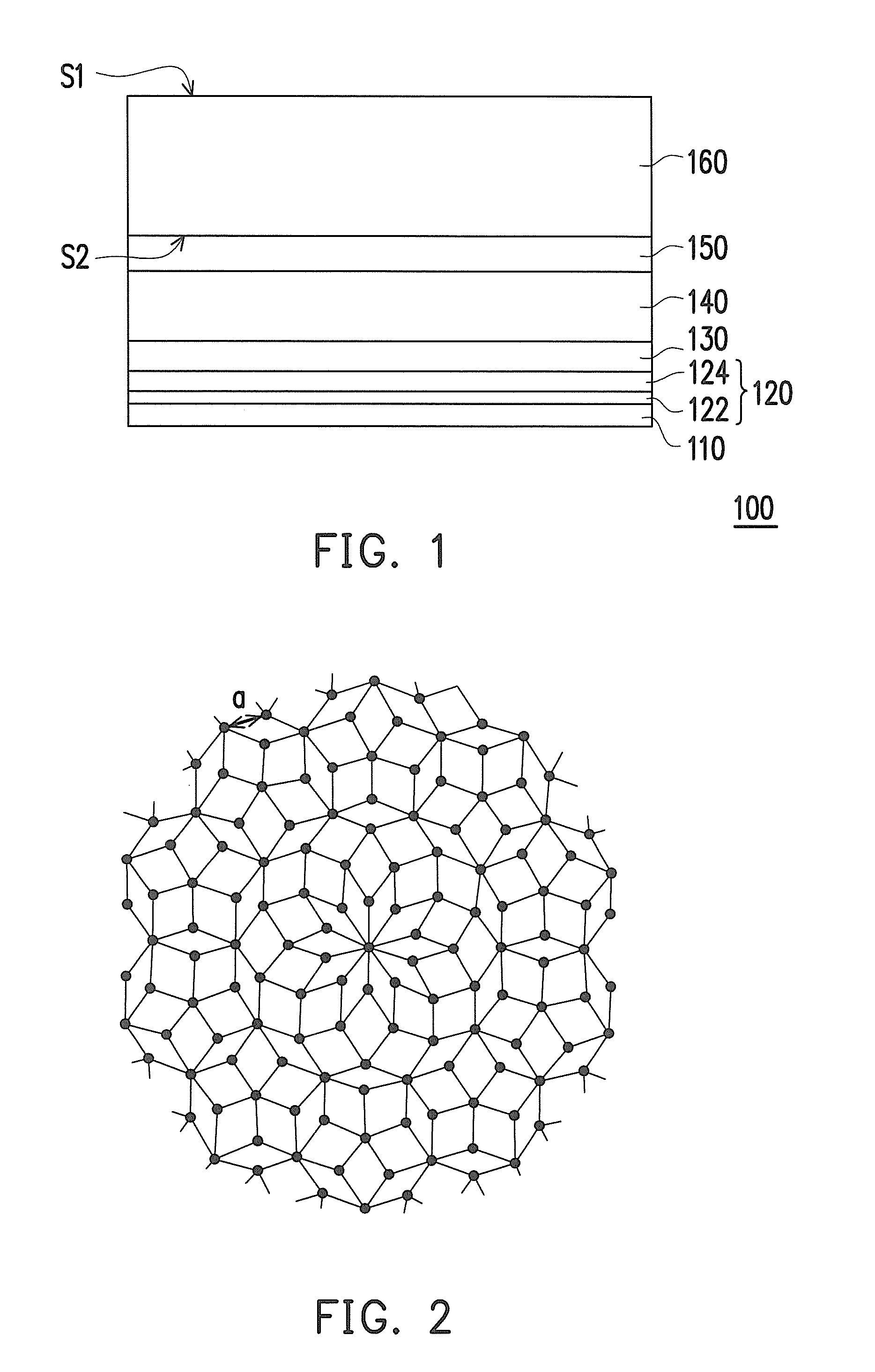 Quasi-crystal organic light-emitting display panel and method for simulating optical efficiency of the same