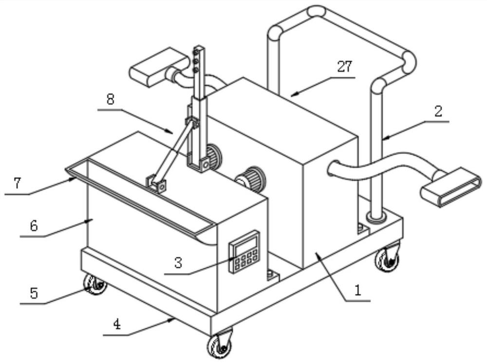 Landscaping maintenance device convenient to install and maintain and using method thereof