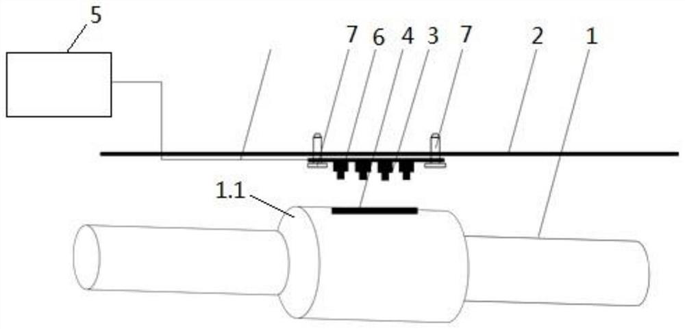 A car chassis fire warning system