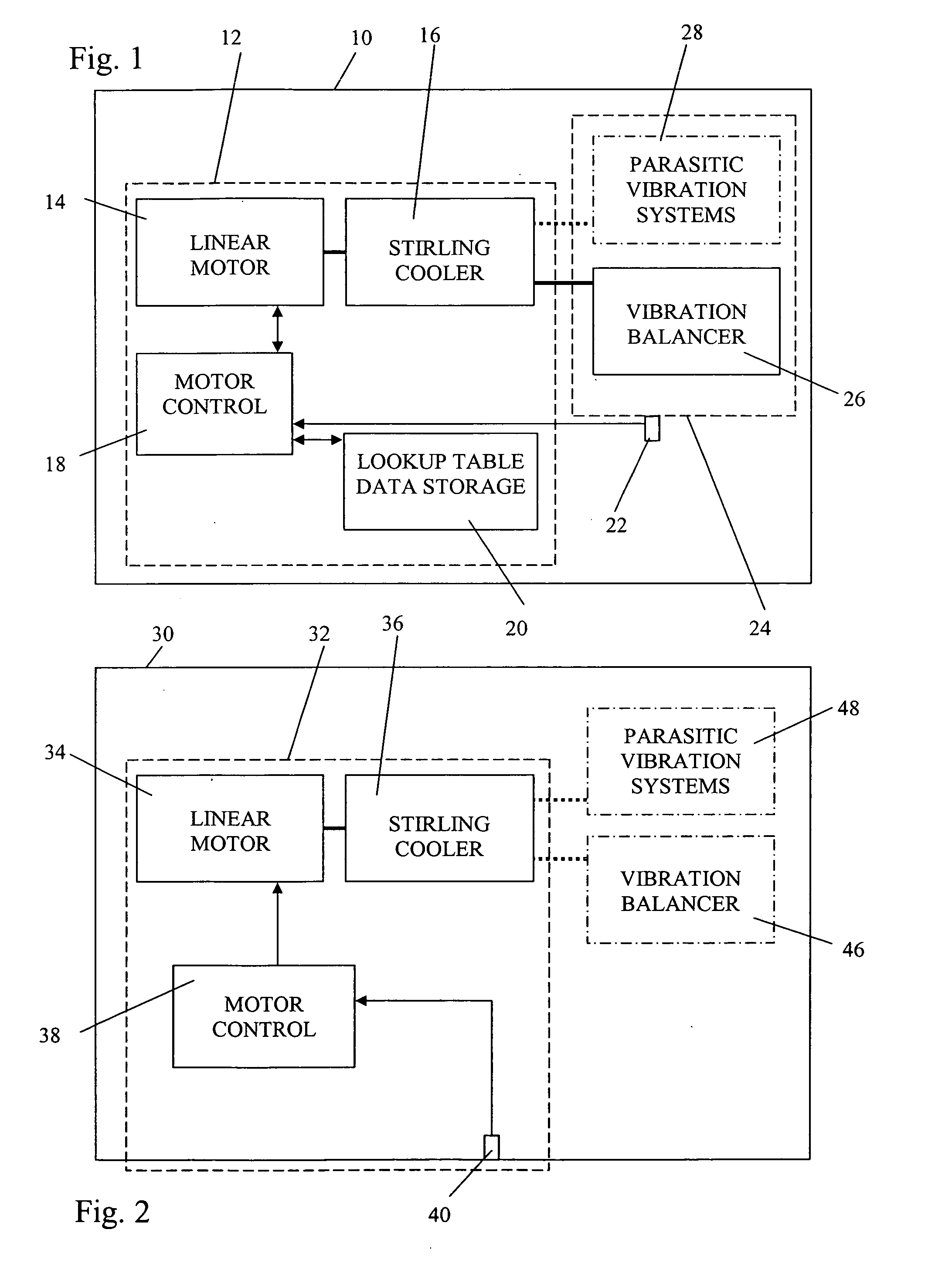 Vibration control of free piston machines through frequency adjustment