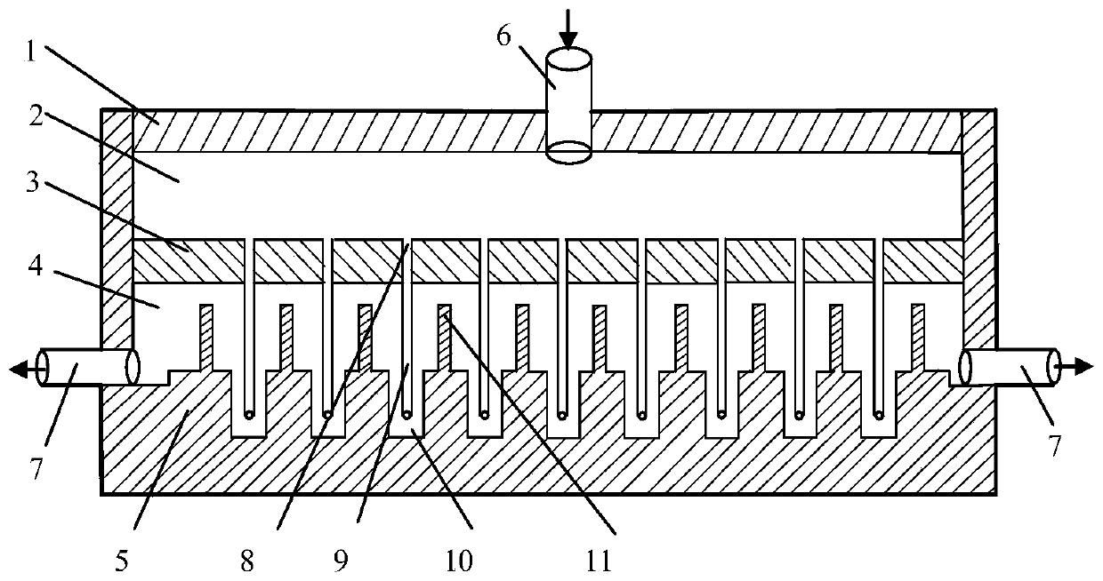 Micro-channel jet radiator