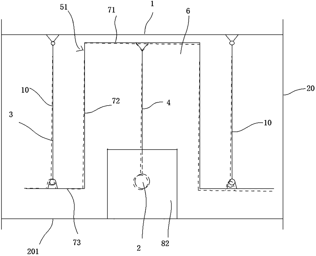 Anti-vibration device and tower device of wind turbine generator system