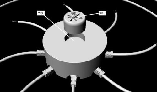 A Chess Pieces Master Control Disc Upside-Down Arrangement