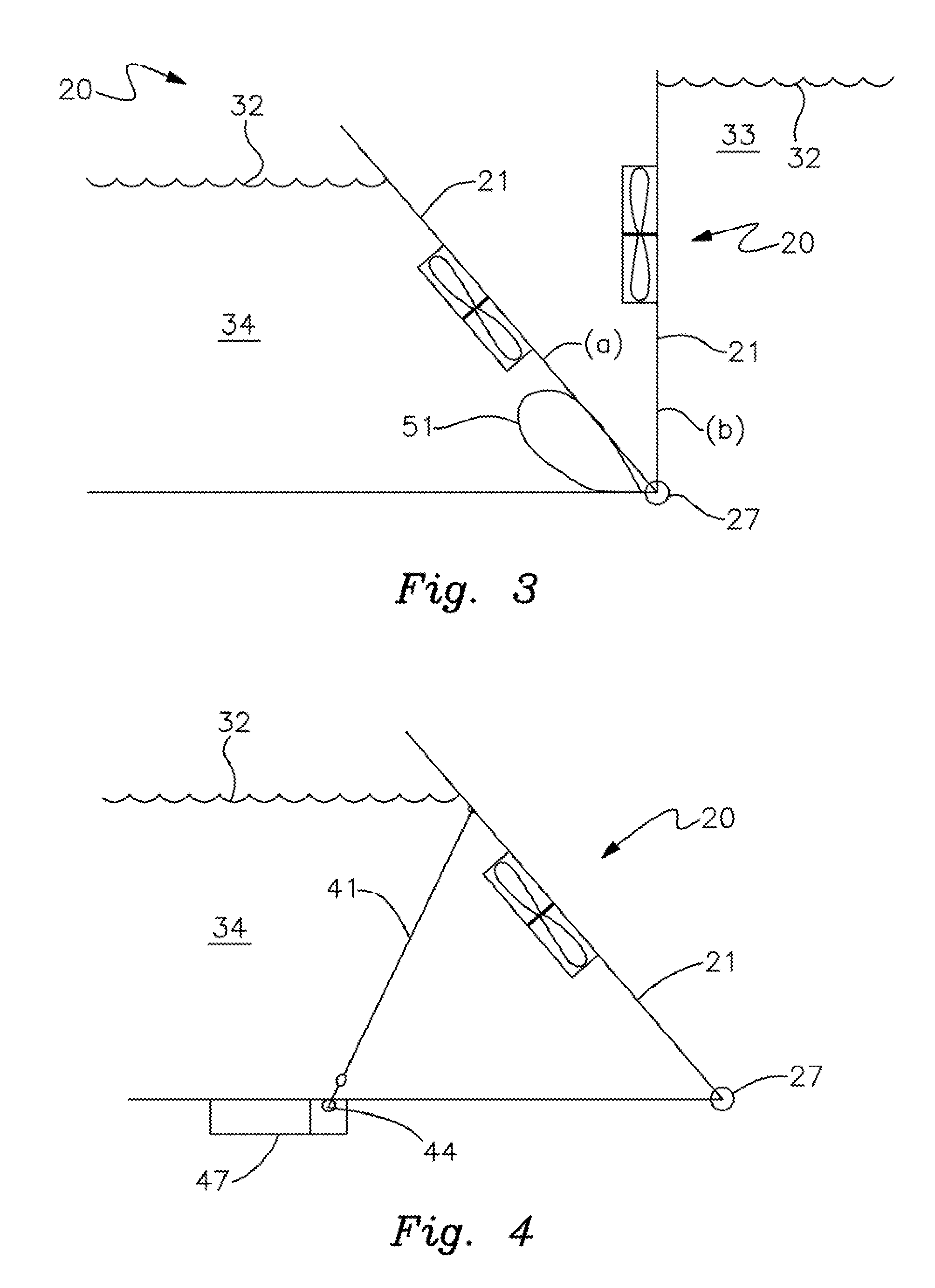 Moveable Element and Power Generation System for Low Head Facilities