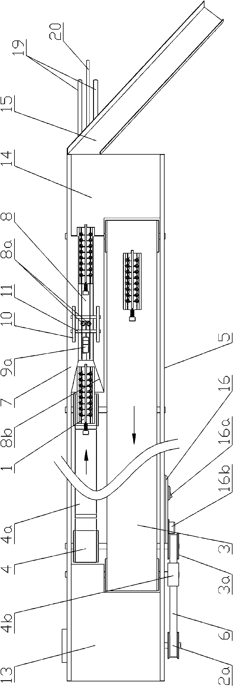 Automatic wire end blow-straight device of micro motor coil