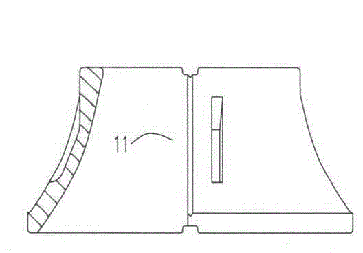 Processing method capable for reducing defective rate of deflecting magnetic core