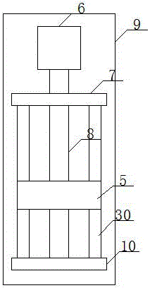 A floating laser transmission welding clamping device