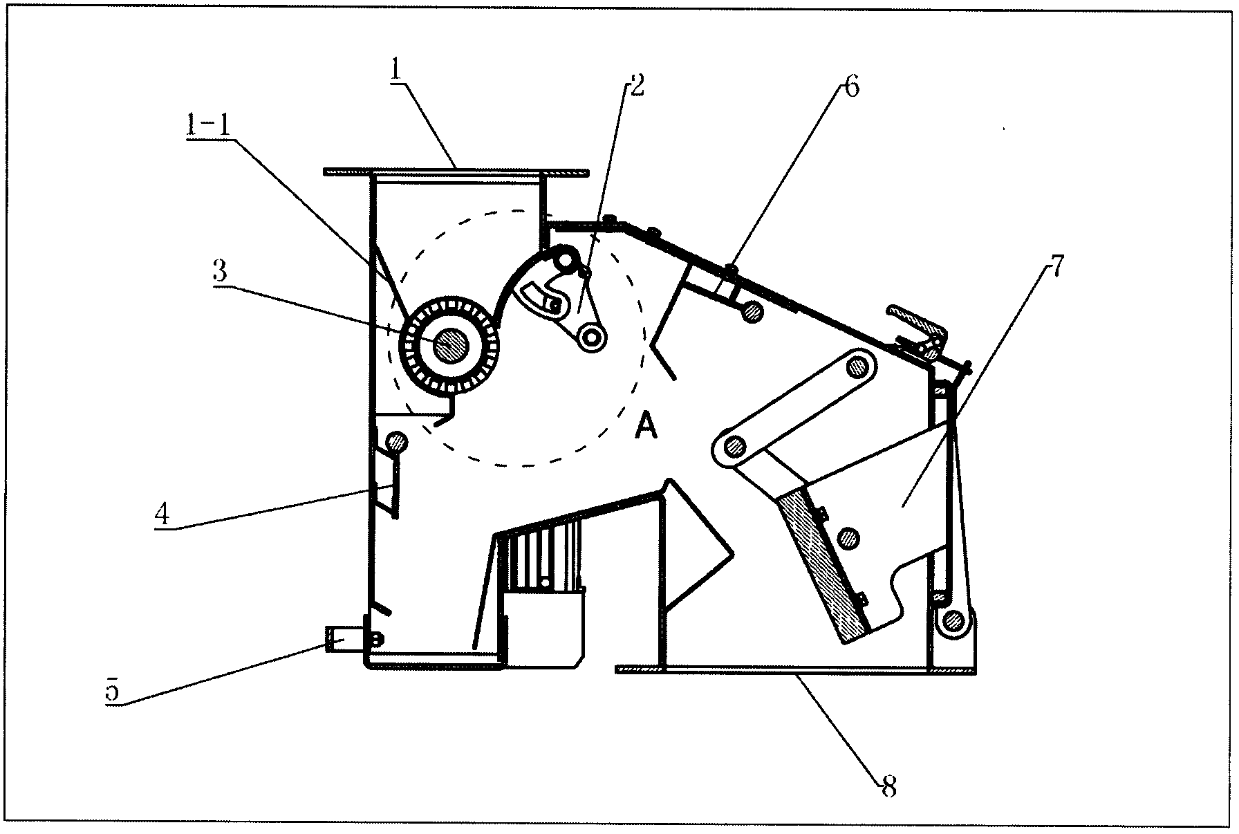 Impeller type feeder