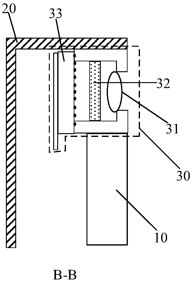 Camera module and display device