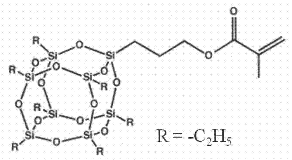 A kind of low-shrinkage nano-composite resin for dental restoration and preparation method thereof