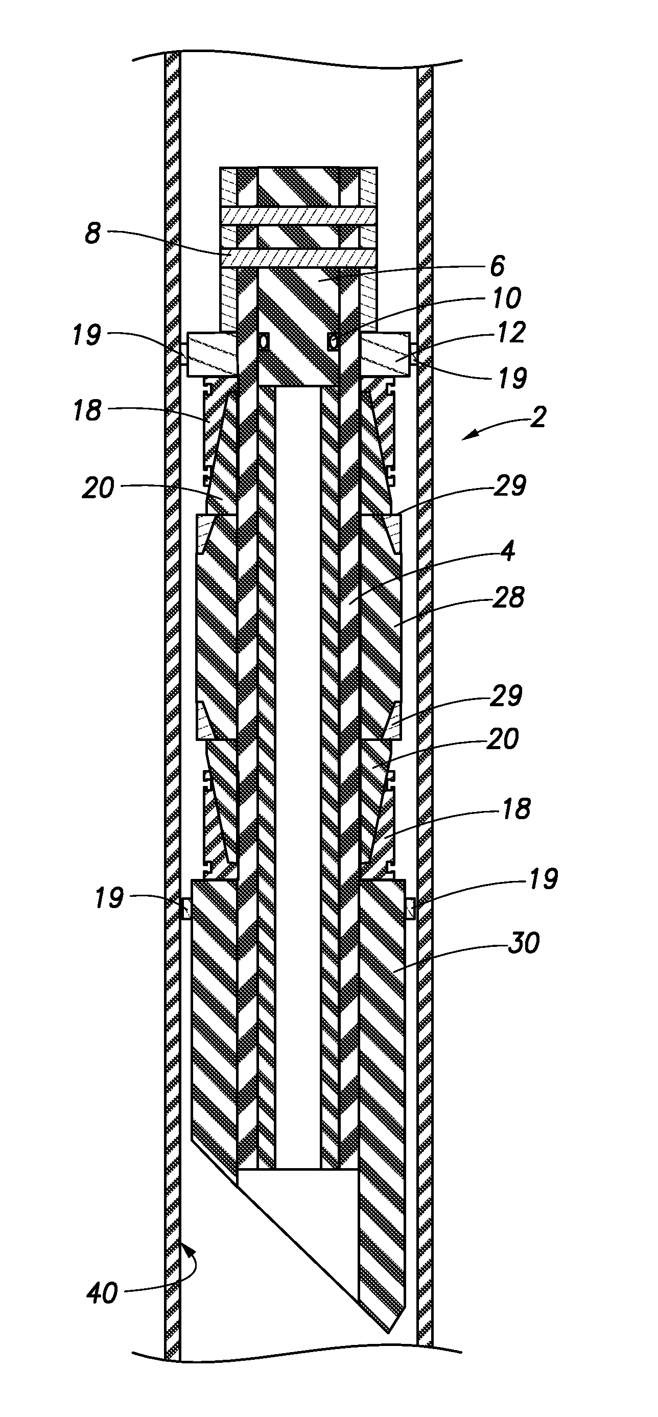 Anti-wear device for composite packers and plugs