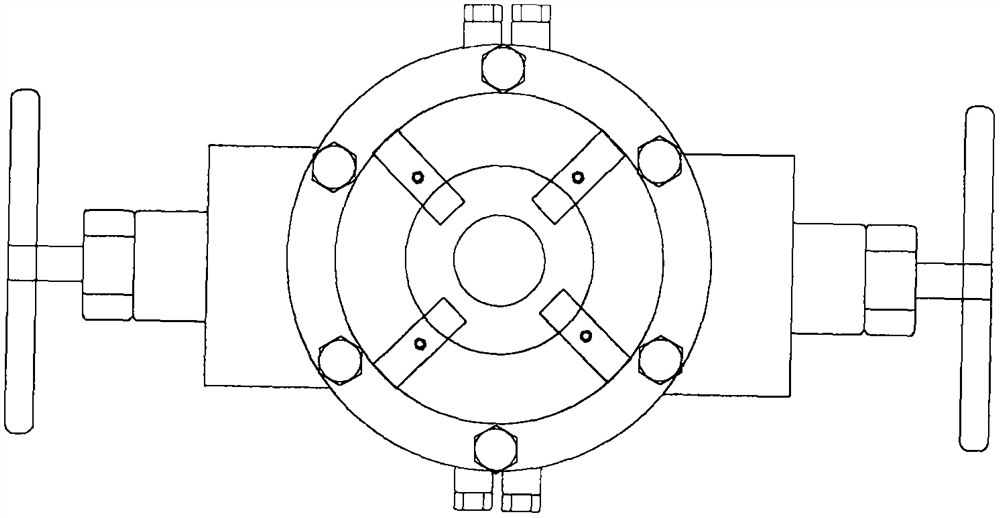 In-well hydraulic pumping unit in well