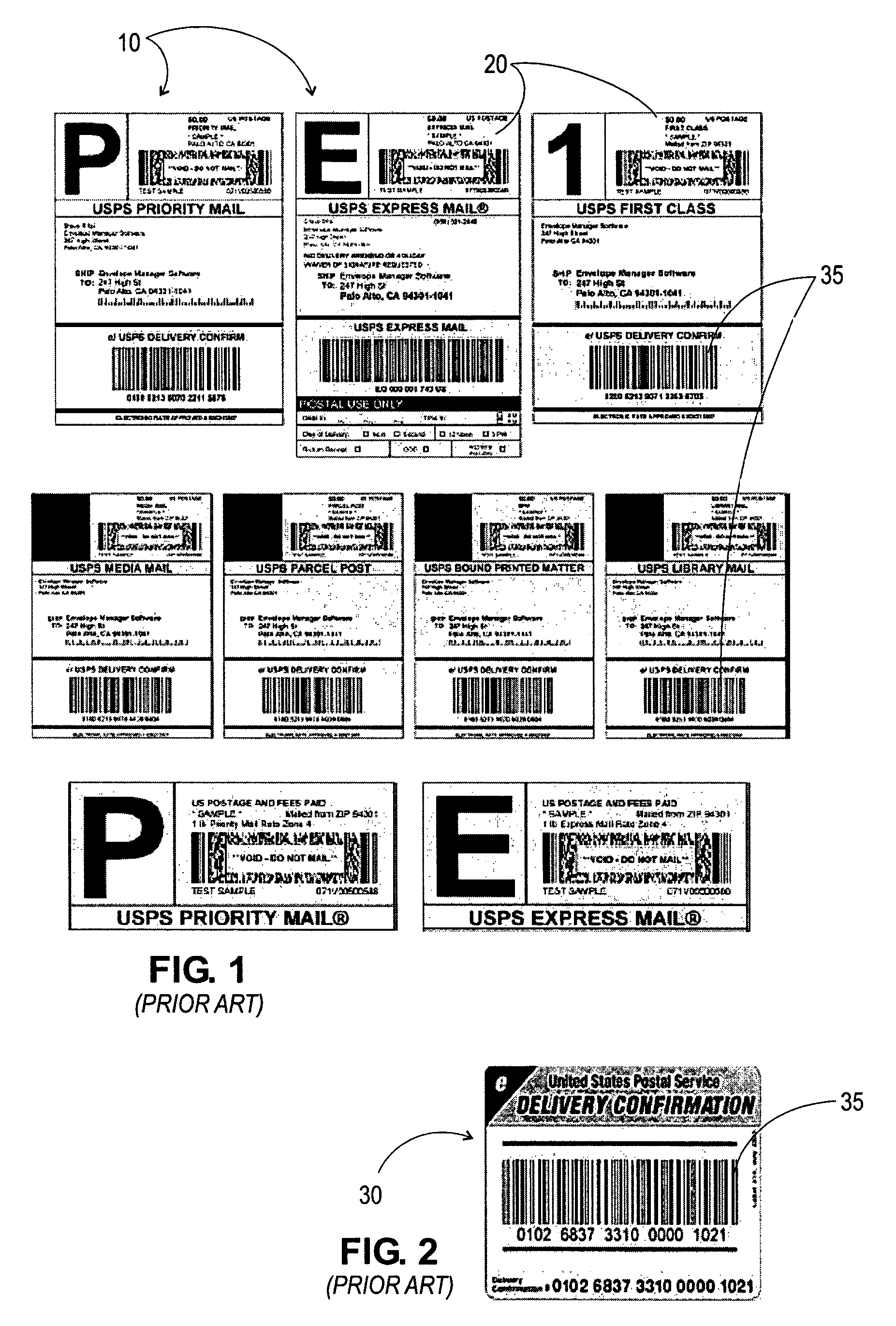 Tracking recordation system for packages