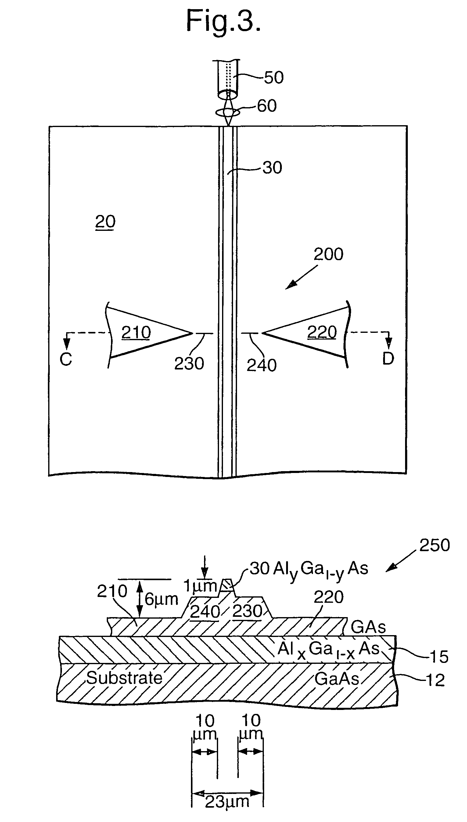 Guided wave spatial filter