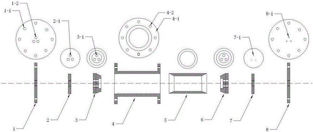 Electrochemical reaction still with openings in two sides and using method thereof