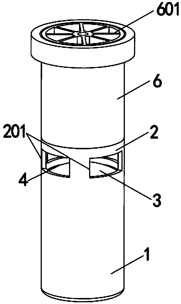 Pressure stabilizing filter core