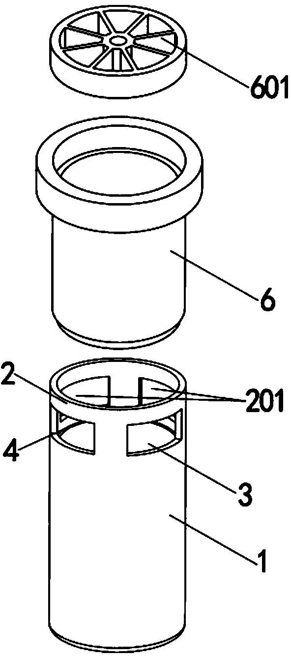 Pressure stabilizing filter core