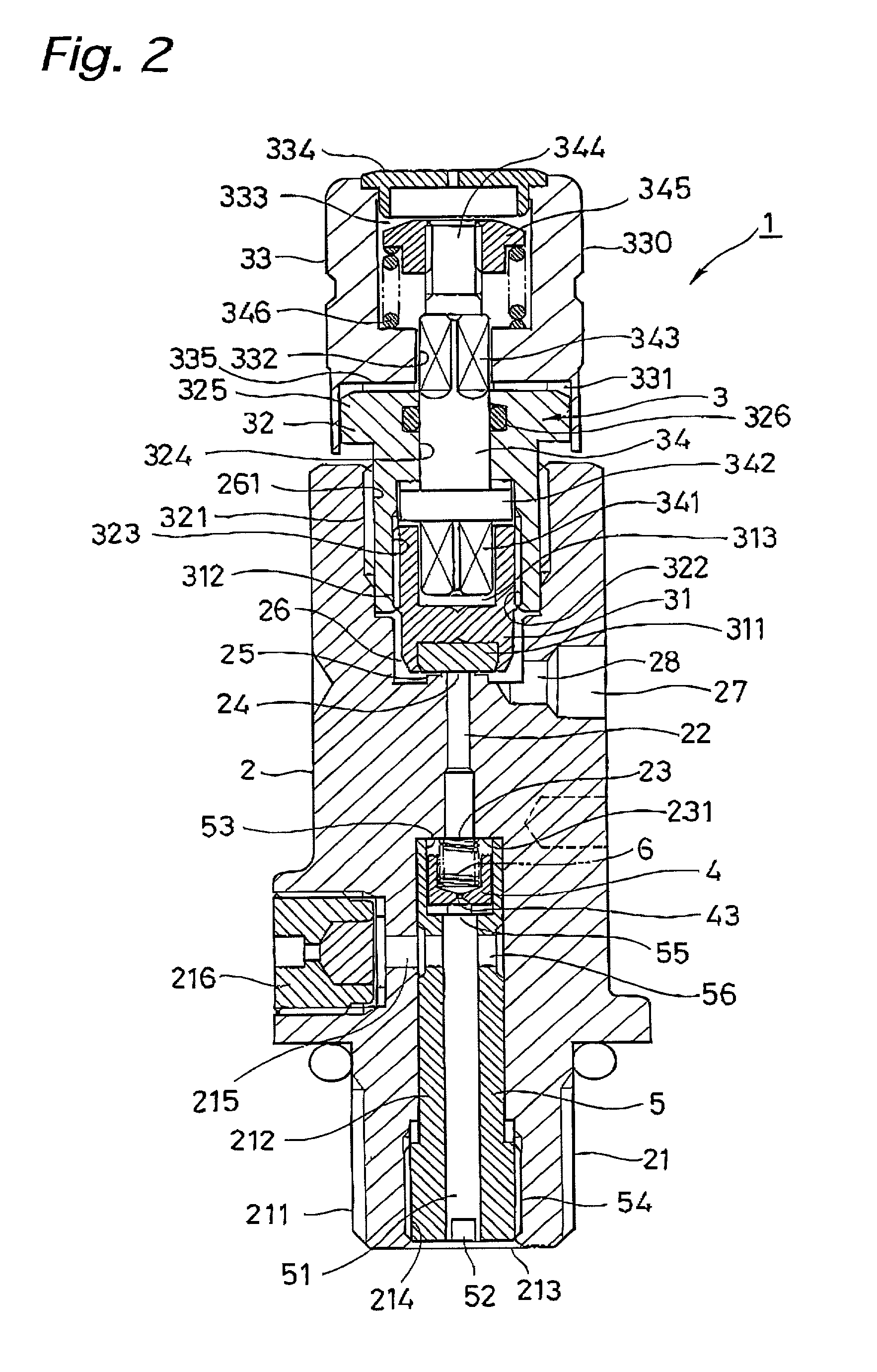 Valve for use in high pressure gas containers