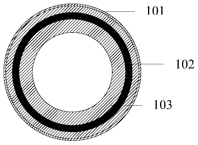 Prestressed light pile for rapidly anchoring emergency bridge inhaul cable and construction method of prestressed light pile