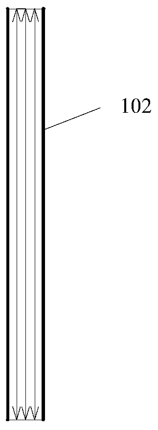 Prestressed light pile for rapidly anchoring emergency bridge inhaul cable and construction method of prestressed light pile