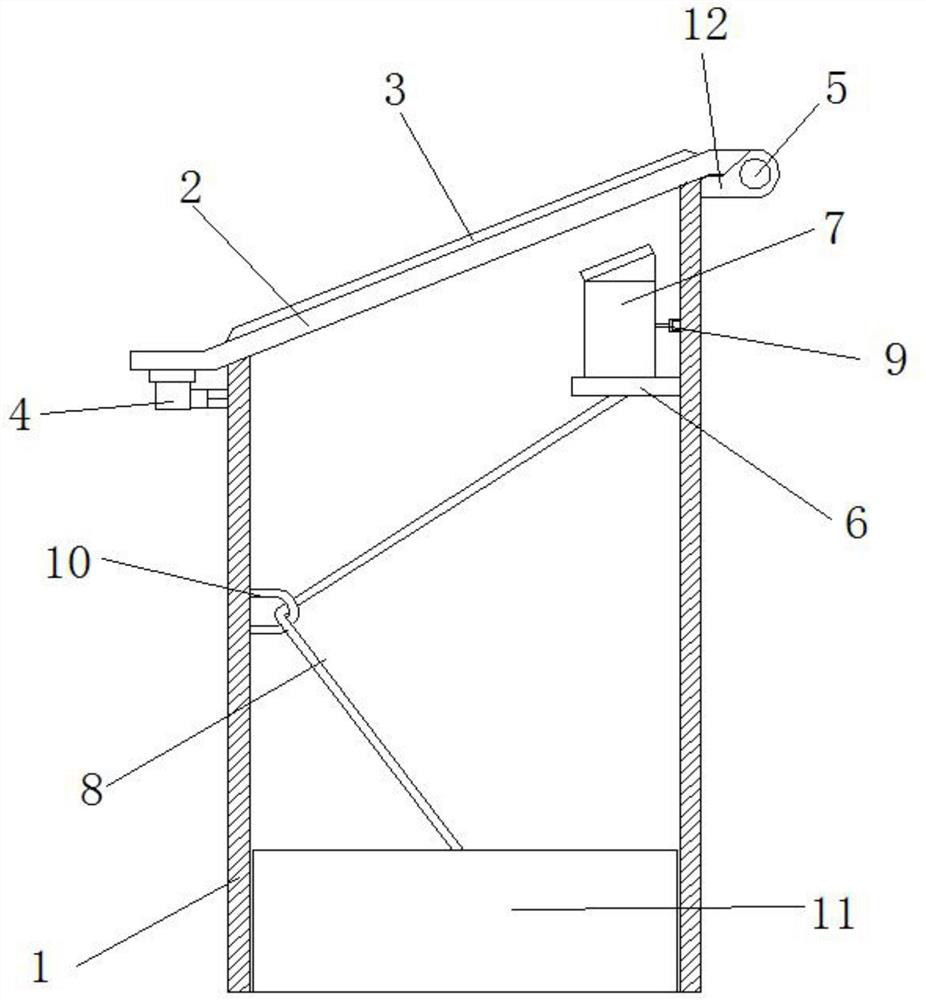 Solar power supply type underground water monitor wellhead protection device