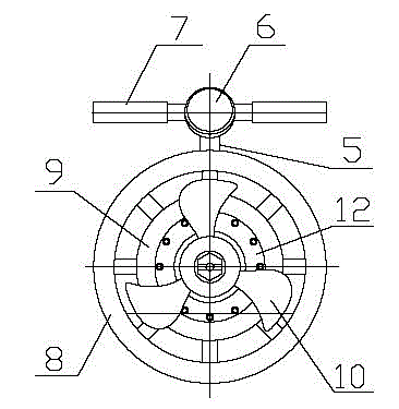 Underwater diving propulsion device