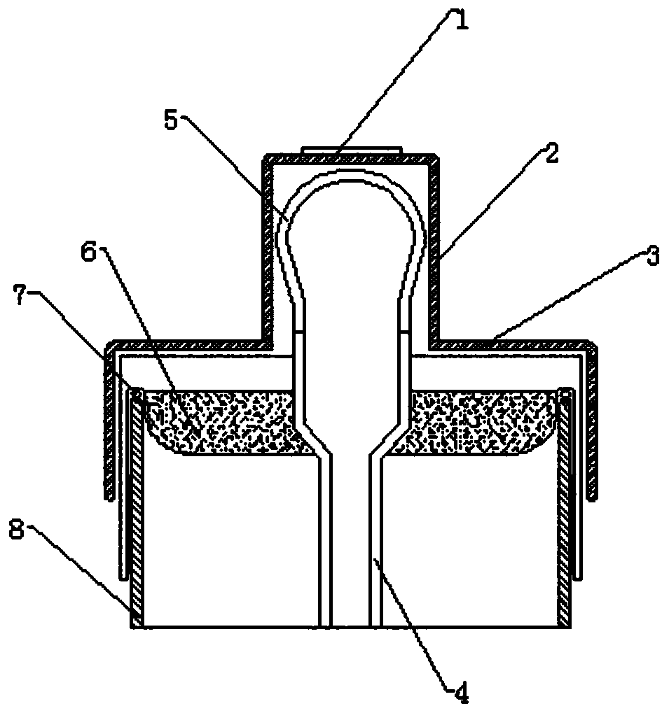 Novel cryopreservation tube