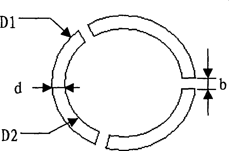 Dacron thin-denier high-hollow short fiber and its production method