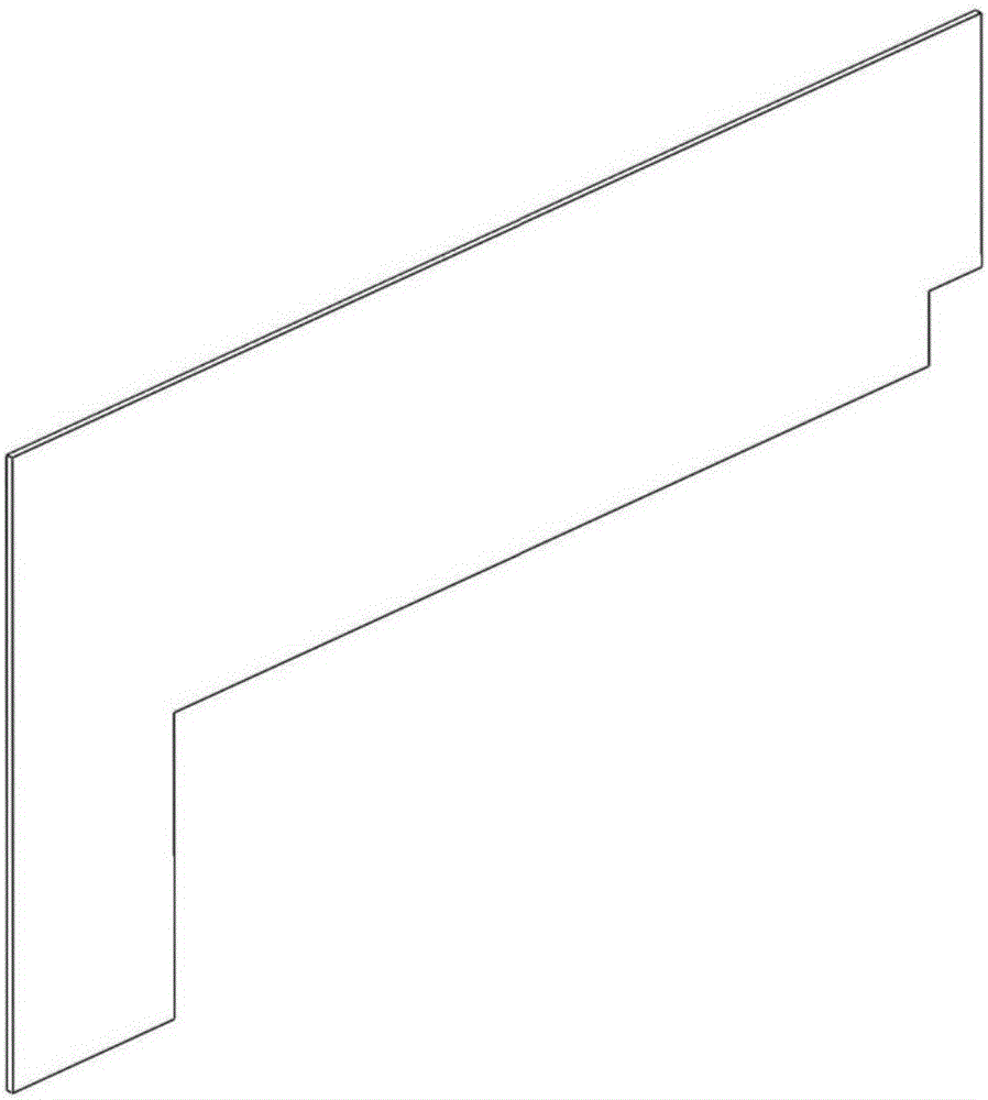 Cement rotary kiln mouth refractory construction method