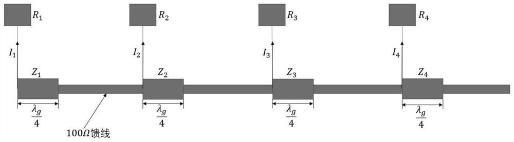 Narrow-beam low-sidelobe antenna array for automobile auxiliary driving system