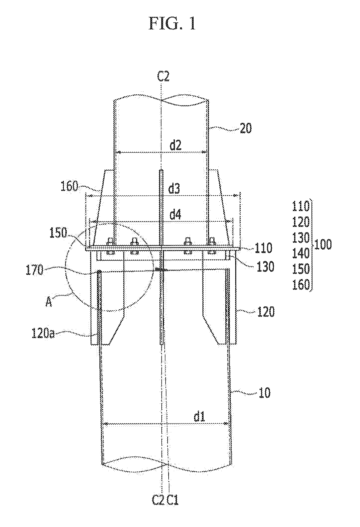 Steel pipe socket and method of connecting steel pipe pile and steel pipe column using the same