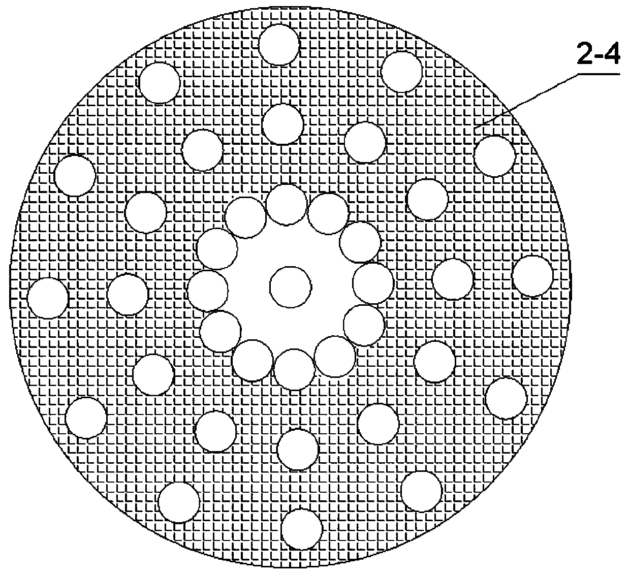 Device and method for accurately expanding AlN seed crystal