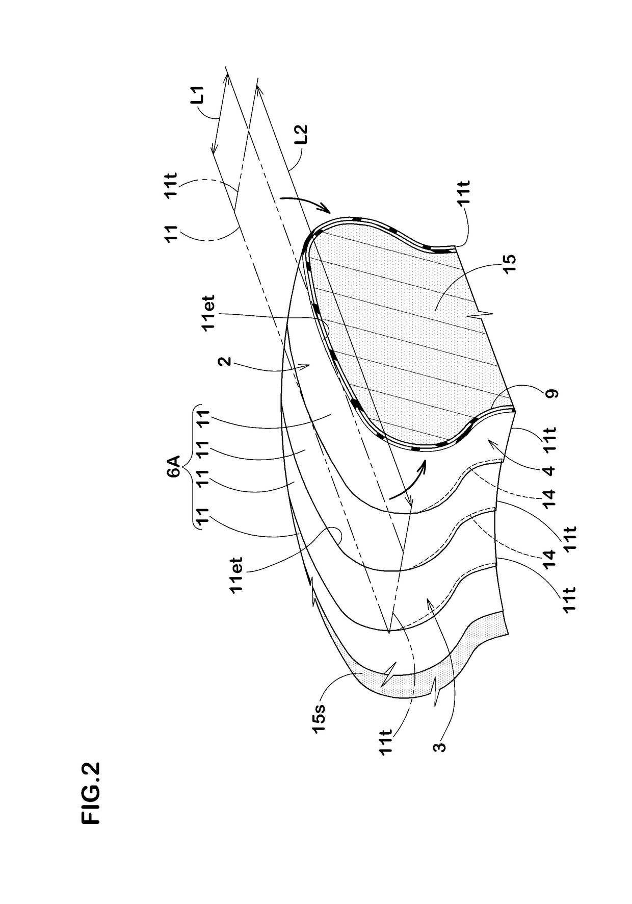 Pneumatic tire with rectangle-sheet-shaped carcass ply pieces