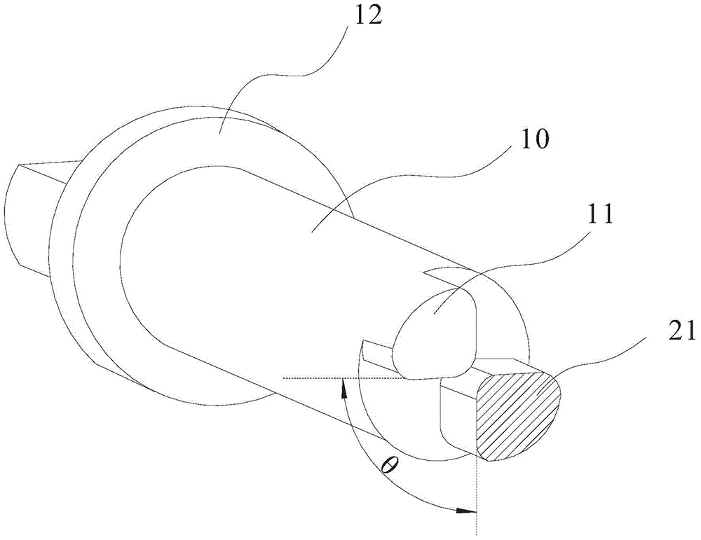 A composite shaft