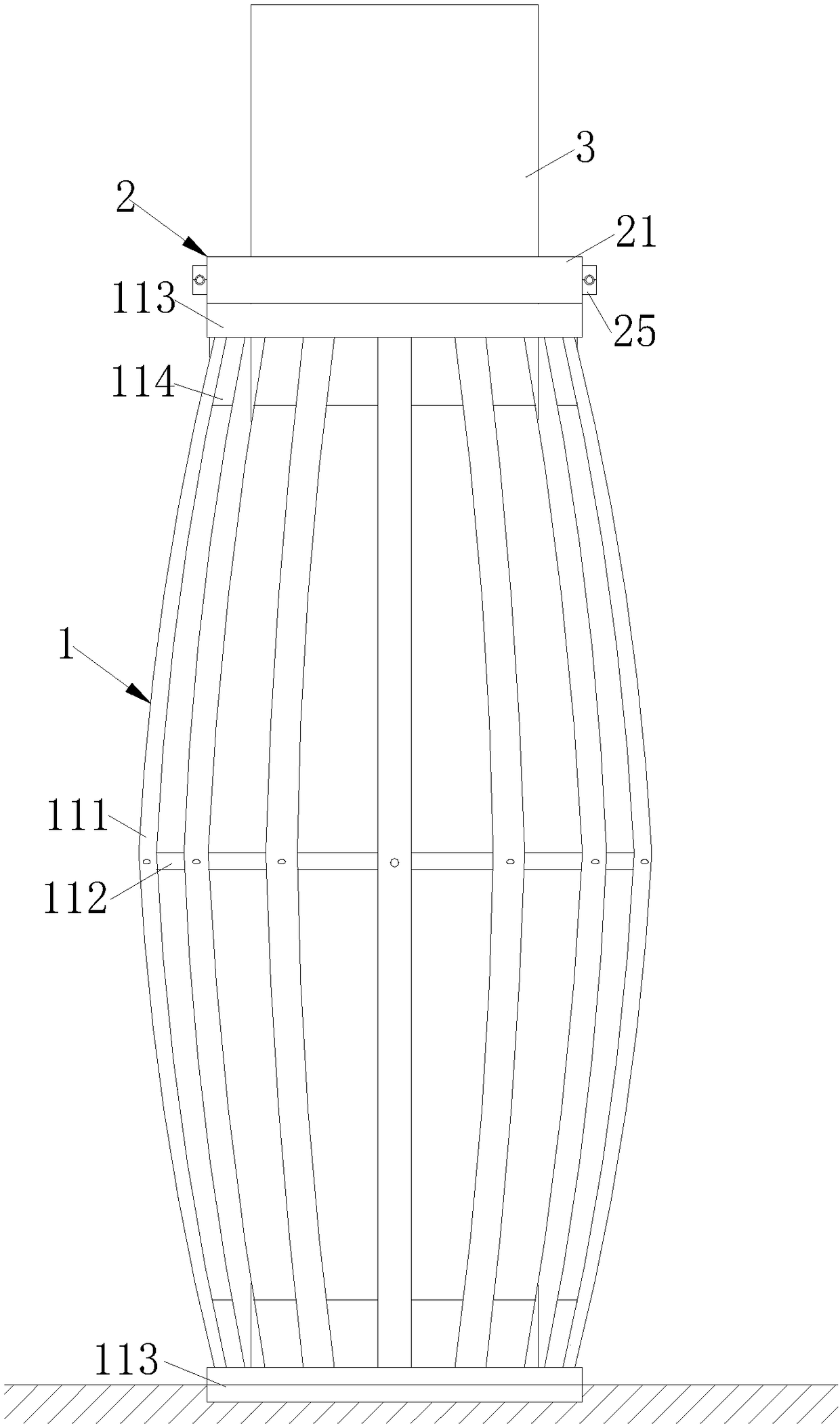 Power pole righting sleeve