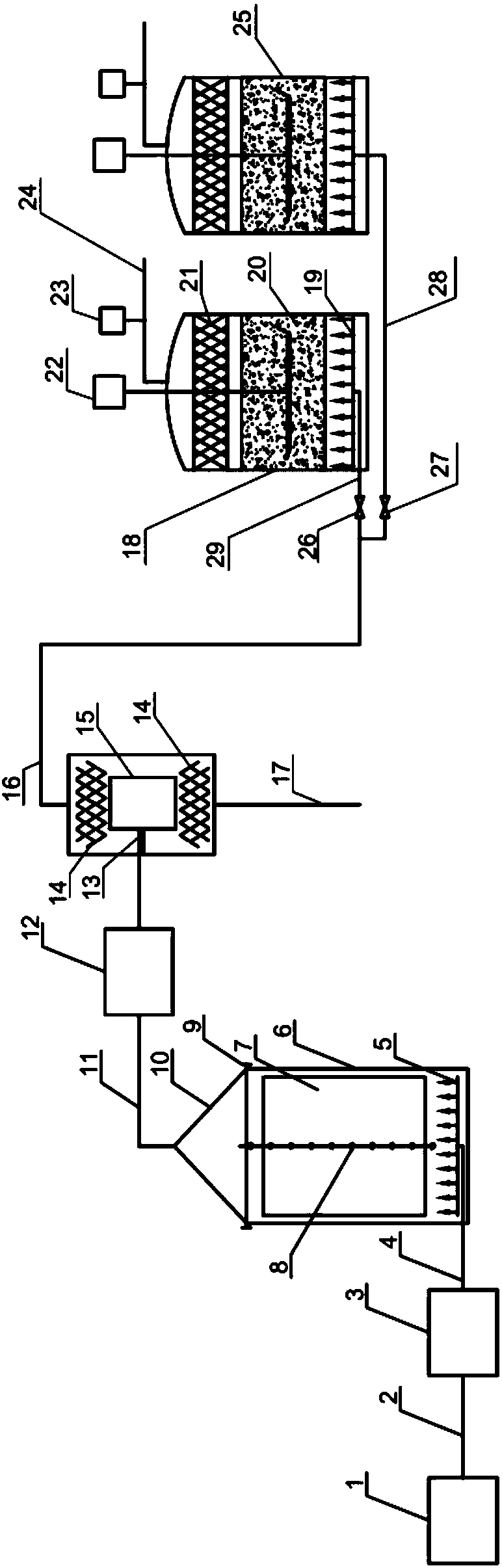 Oil-containing sludge smoldering treatment device