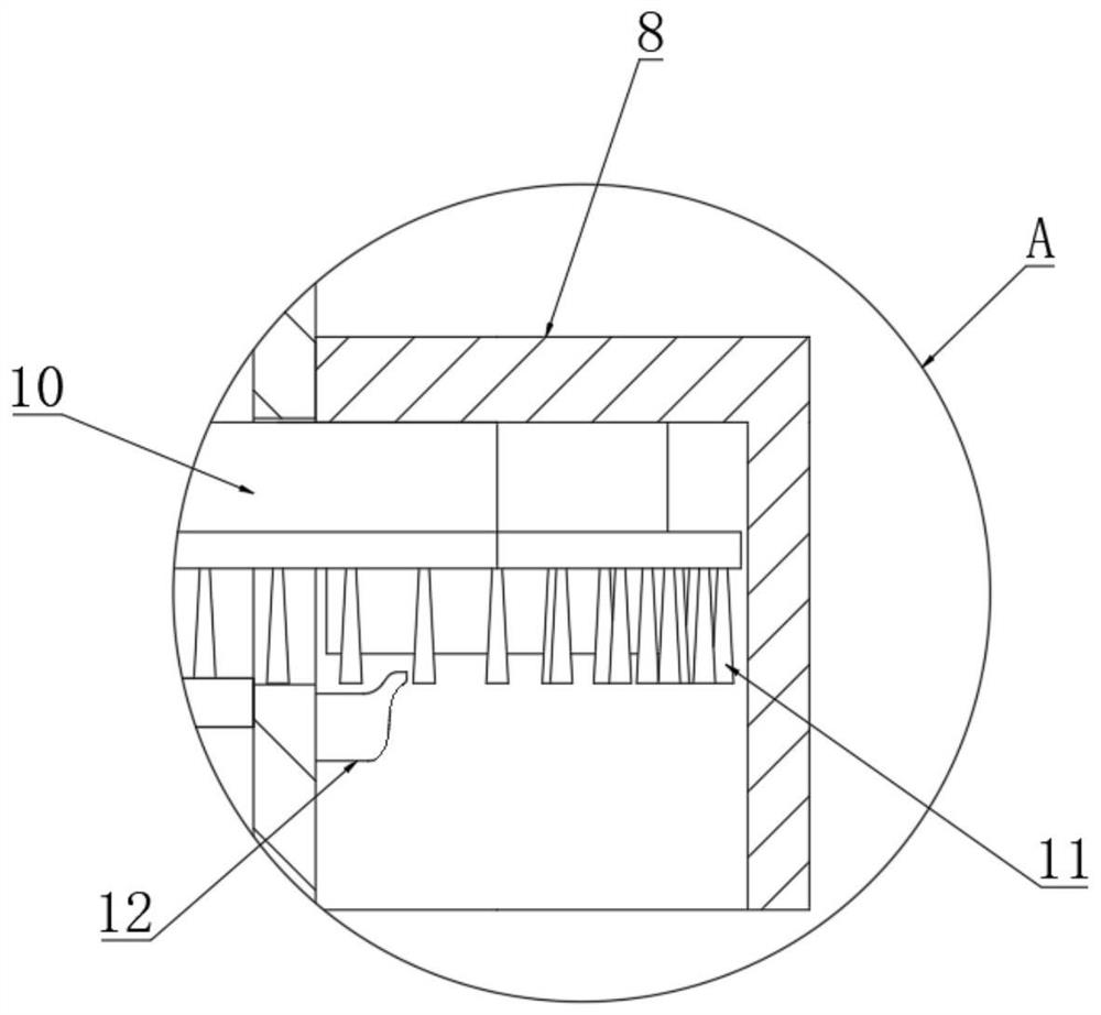 Waste gas treatment device of thermal power plant