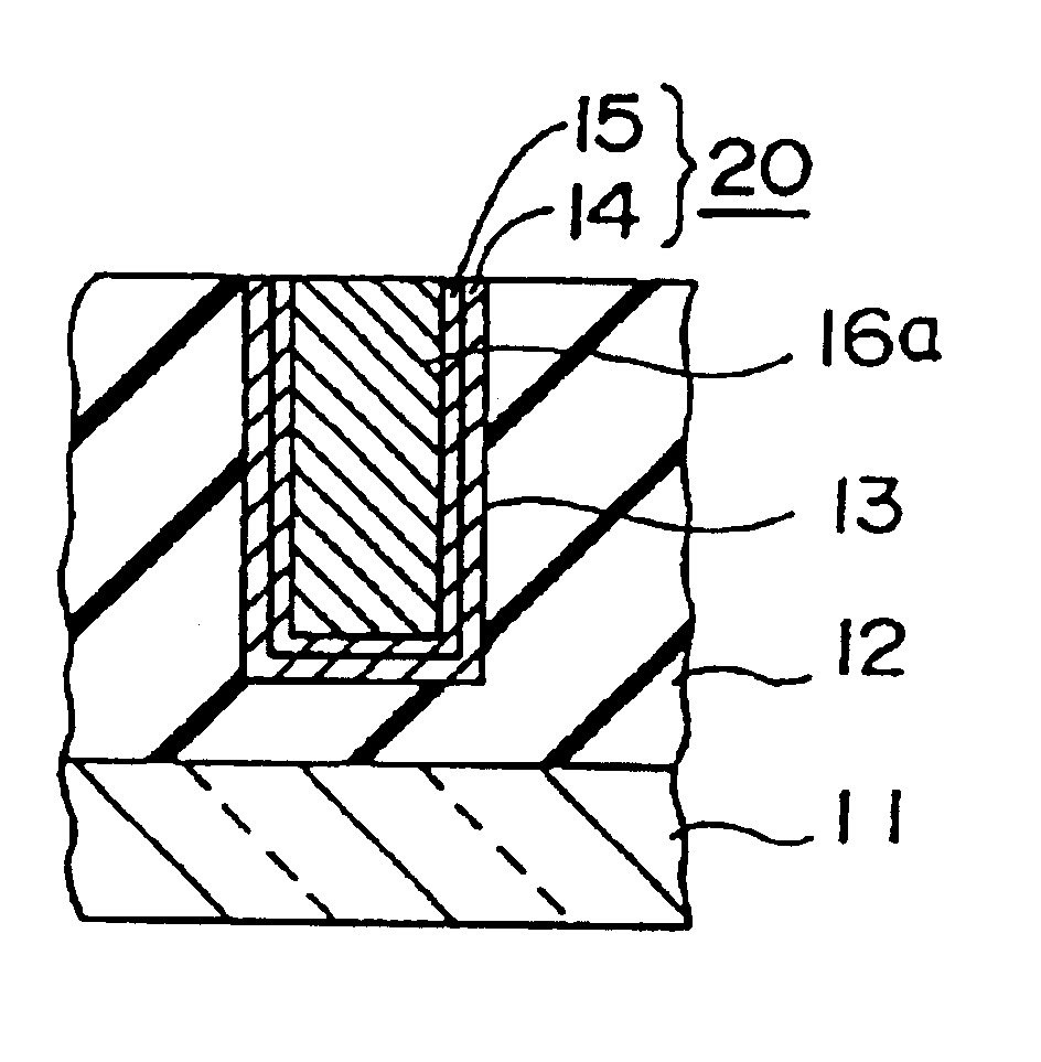 Embedded electroconductive layer structure