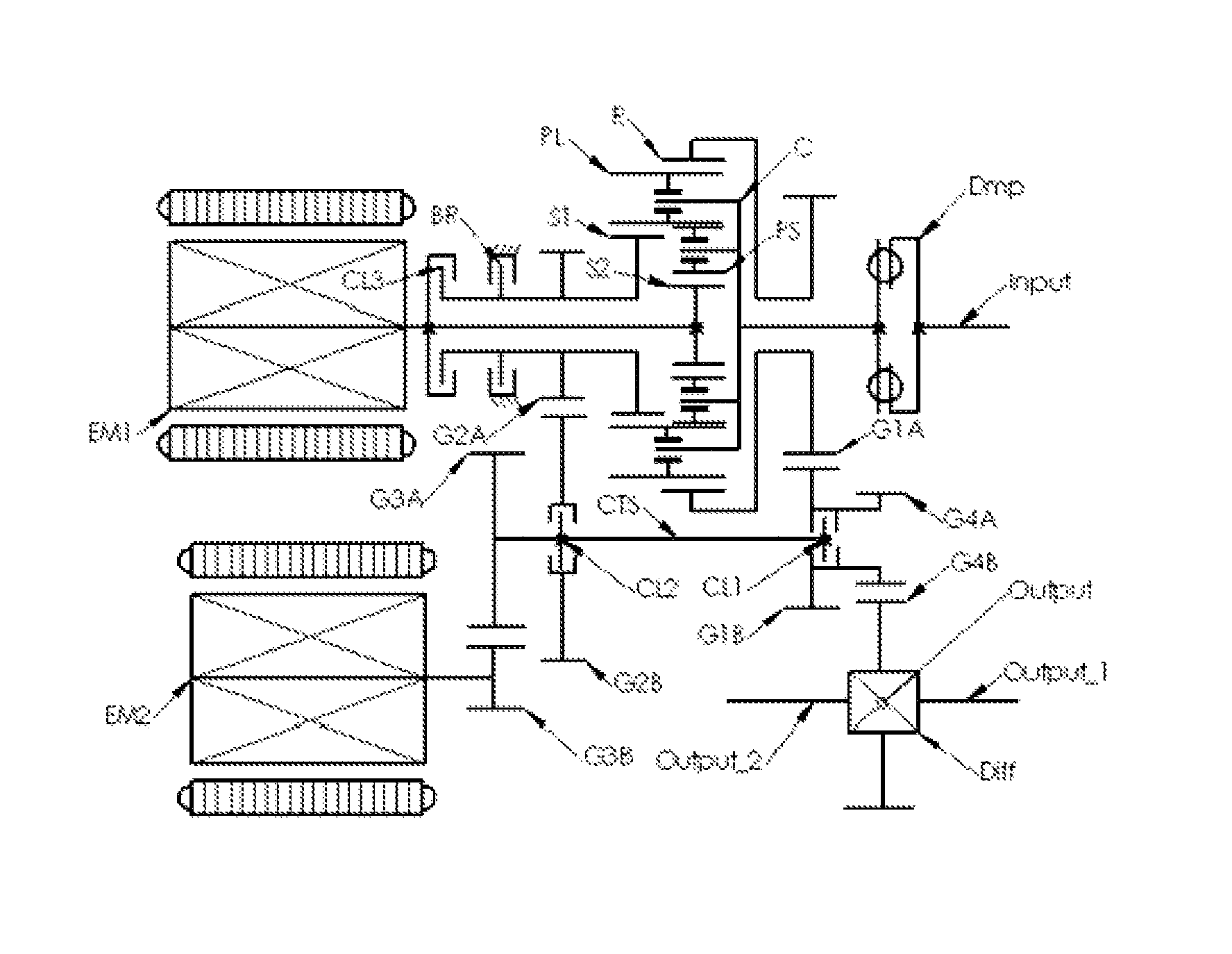 Dual-mode electromechanical variable speed transmission apparatus and method of control