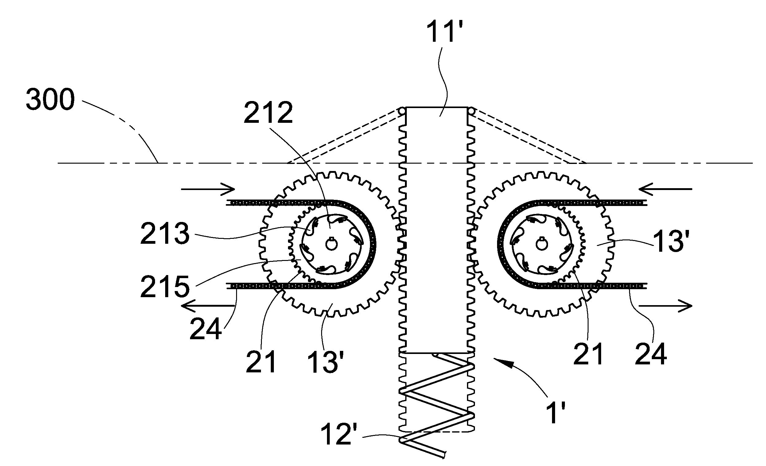 Electricity Generating Device by Applying Vehicle Weight