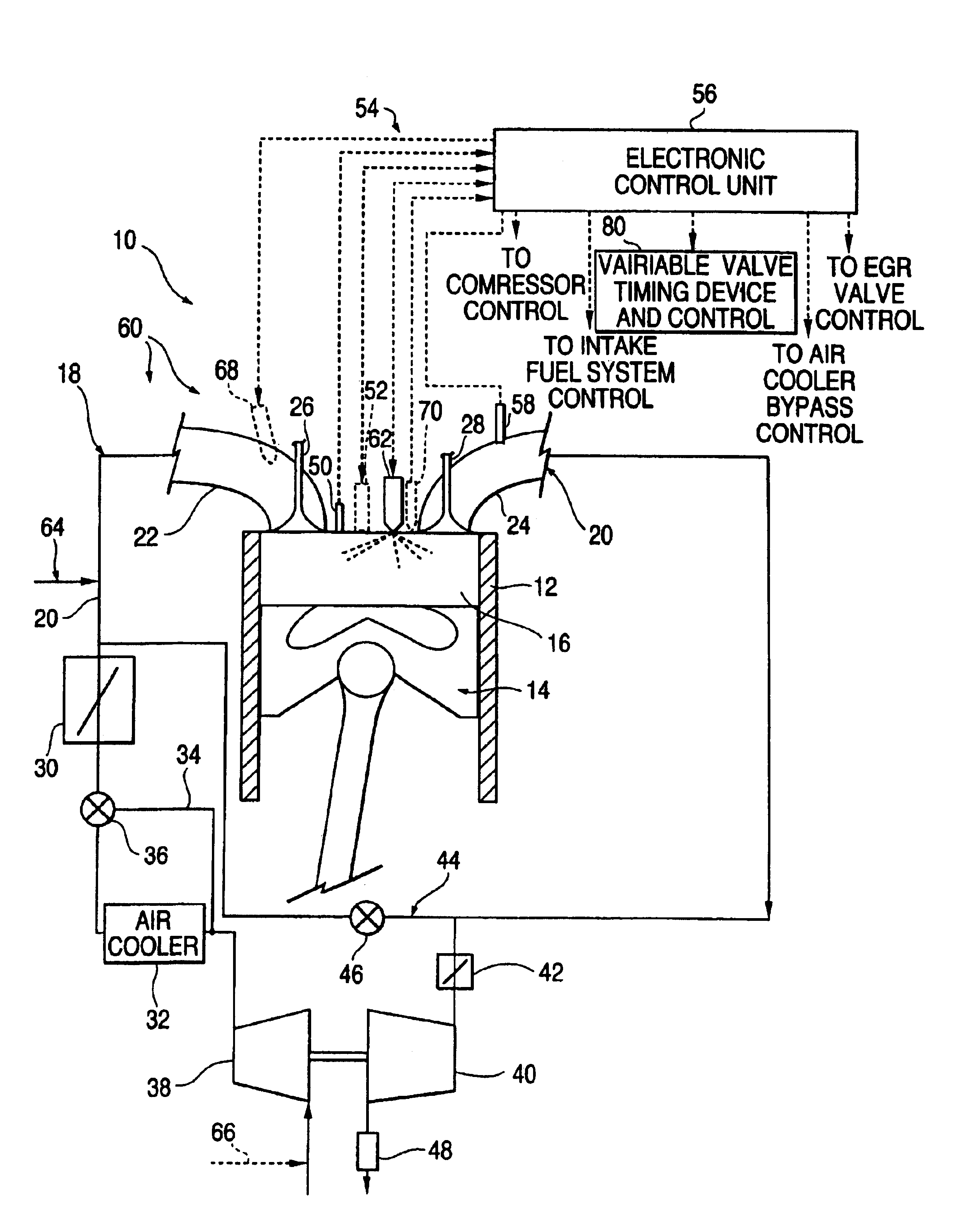 Multiple operating mode engine and method of operation