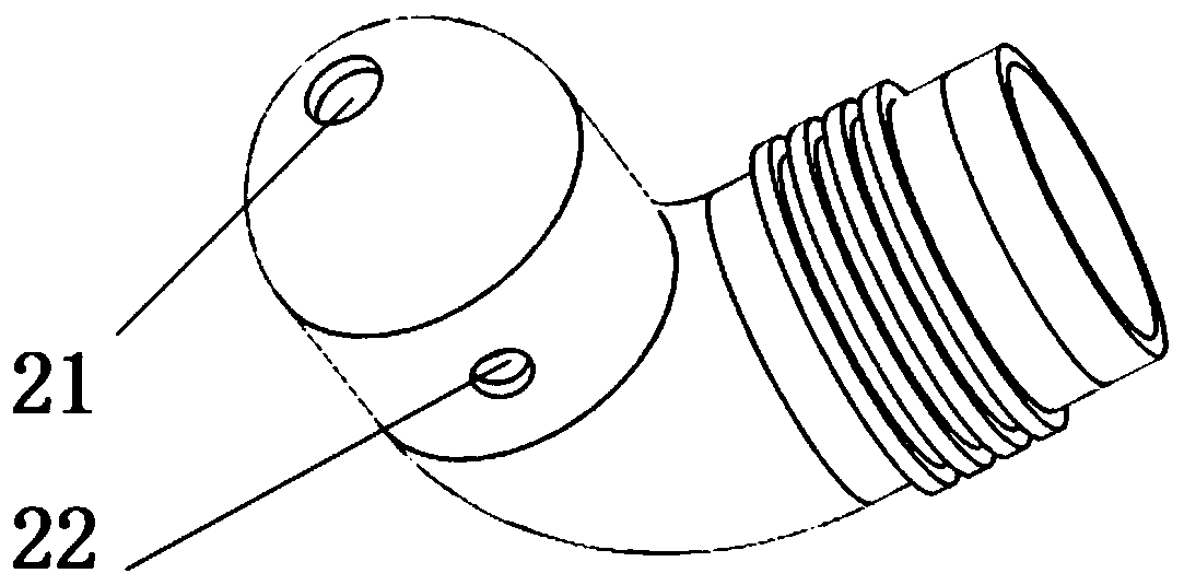 Pressure sensor system for compressor outlet pressure measurement